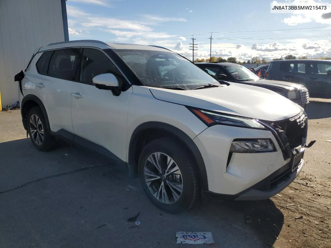 2021 Nissan Rogue Sv VIN: JN8AT3BB5MW215473 Lot: 78020564