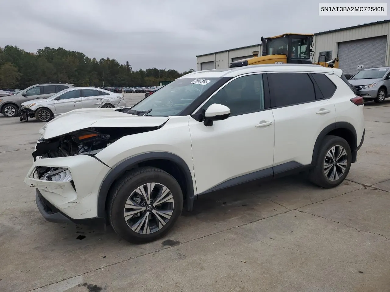 2021 Nissan Rogue Sv VIN: 5N1AT3BA2MC725408 Lot: 78047864