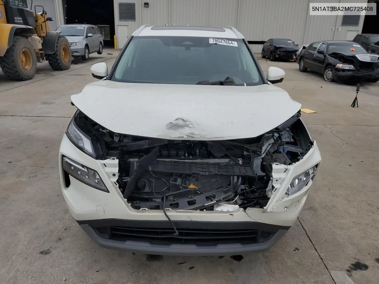 2021 Nissan Rogue Sv VIN: 5N1AT3BA2MC725408 Lot: 78047864