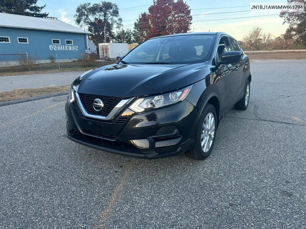 2021 Nissan Rogue Sport S VIN: JN1BJ1AW6MW661794 Lot: 78296234