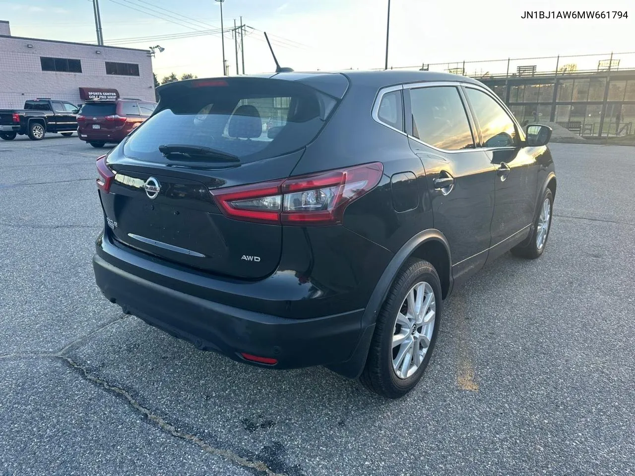 2021 Nissan Rogue Sport S VIN: JN1BJ1AW6MW661794 Lot: 78296234