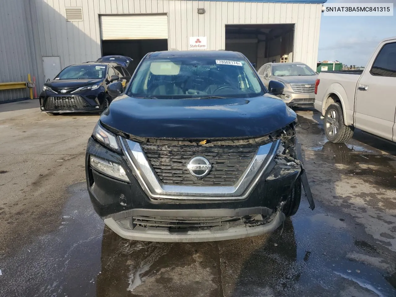 2021 Nissan Rogue Sv VIN: 5N1AT3BA5MC841315 Lot: 78502174