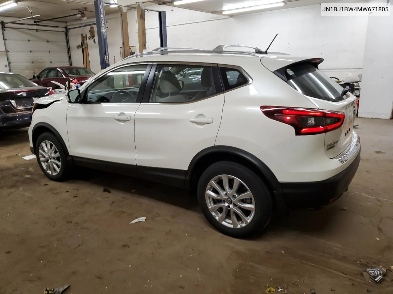 2021 Nissan Rogue Sport Sv VIN: JN1BJ1BW4MW671805 Lot: 78735224