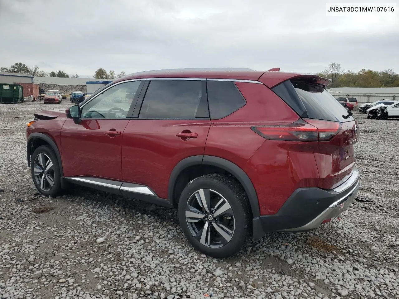 2021 Nissan Rogue Platinum VIN: JN8AT3DC1MW107616 Lot: 78859474