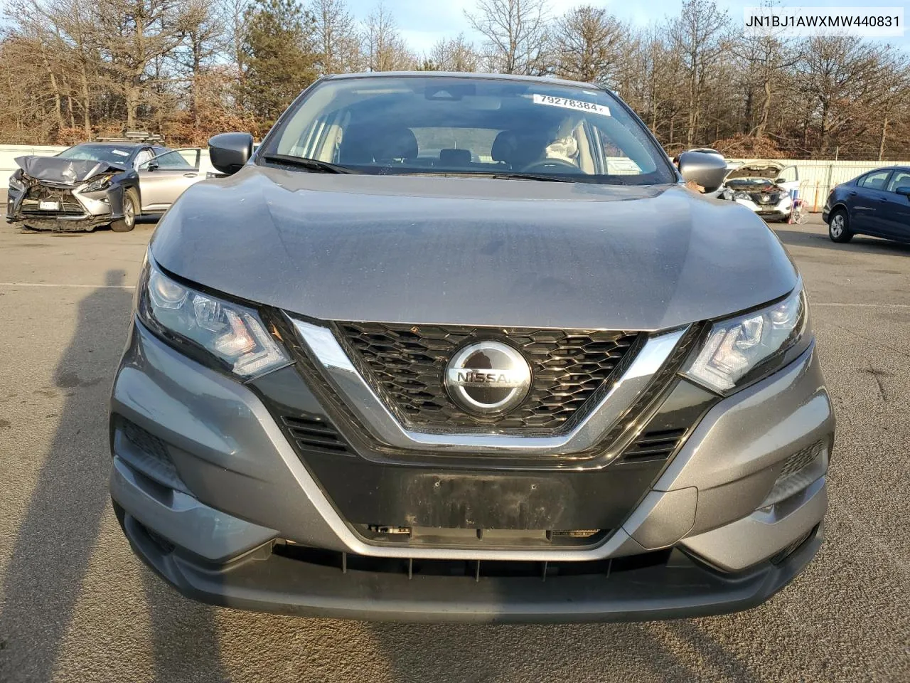 2021 Nissan Rogue Sport S VIN: JN1BJ1AWXMW440831 Lot: 79278384