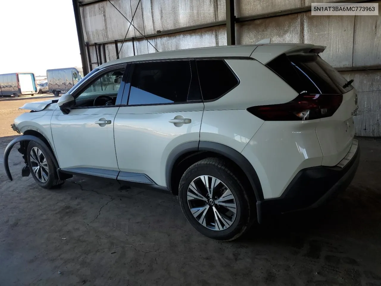 2021 Nissan Rogue Sv VIN: 5N1AT3BA6MC773963 Lot: 80364064