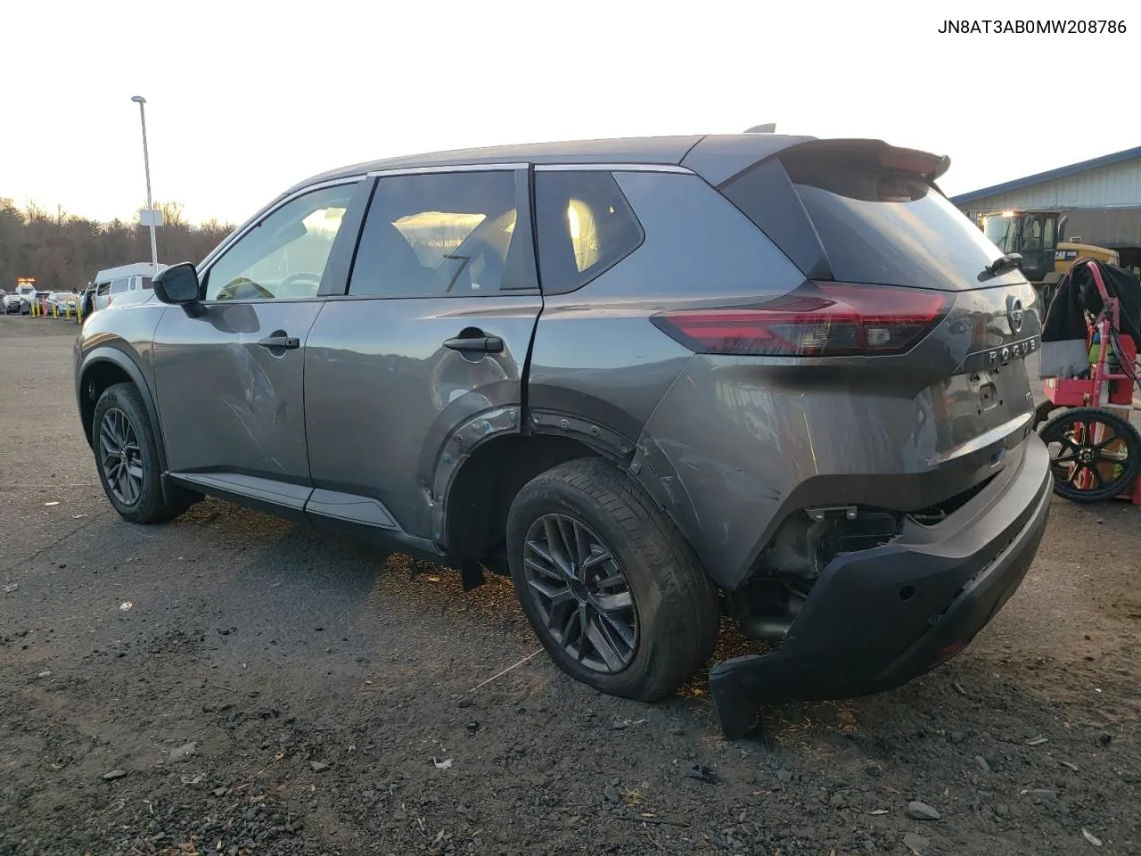 2021 Nissan Rogue S VIN: JN8AT3AB0MW208786 Lot: 81139444