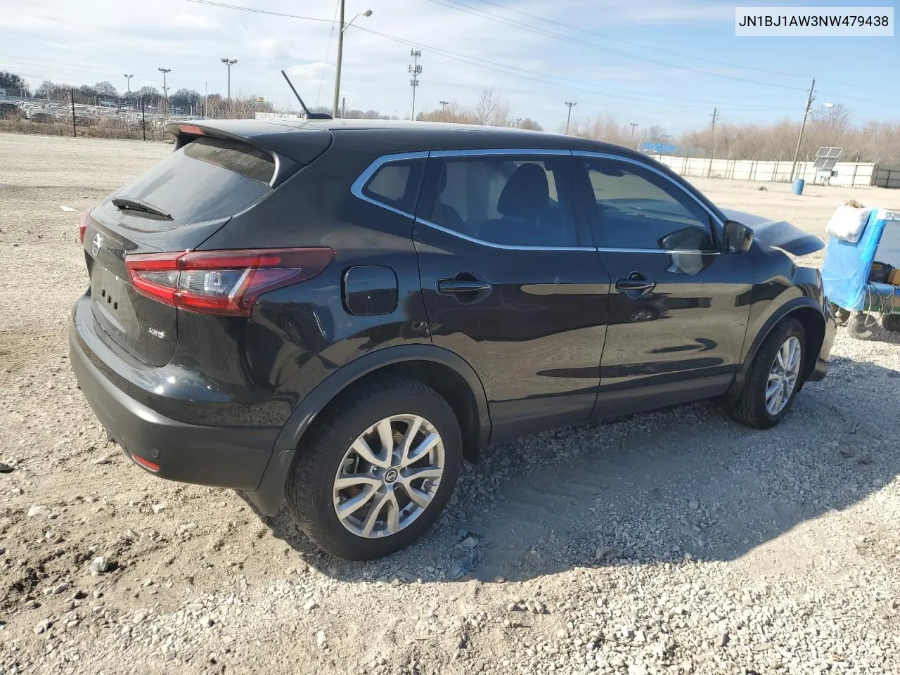 2022 Nissan Rogue Sport S VIN: JN1BJ1AW3NW479438 Lot: 42665704