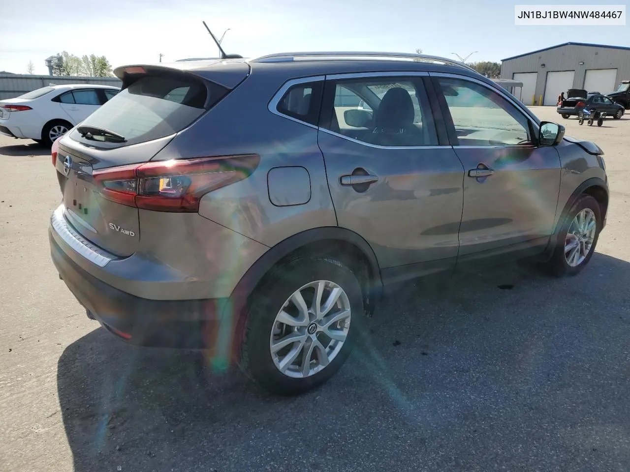 2022 Nissan Rogue Sport Sv VIN: JN1BJ1BW4NW484467 Lot: 48179954