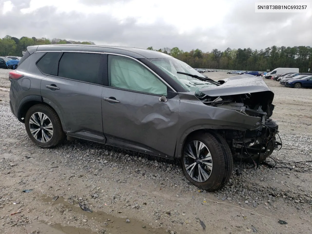 5N1BT3BB1NC693257 2022 Nissan Rogue Sv