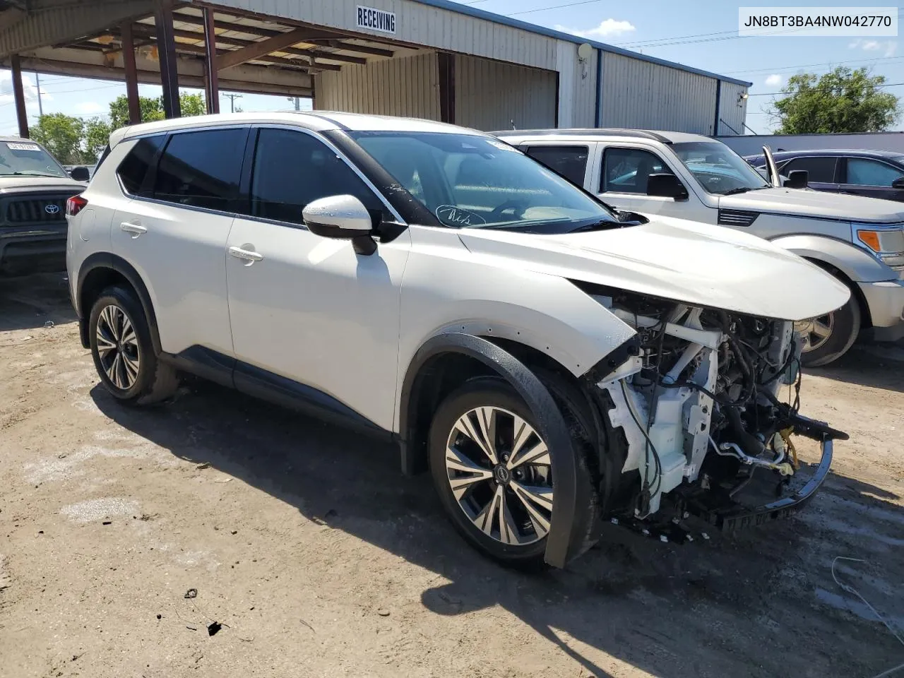 2022 Nissan Rogue Sv VIN: JN8BT3BA4NW042770 Lot: 51778794