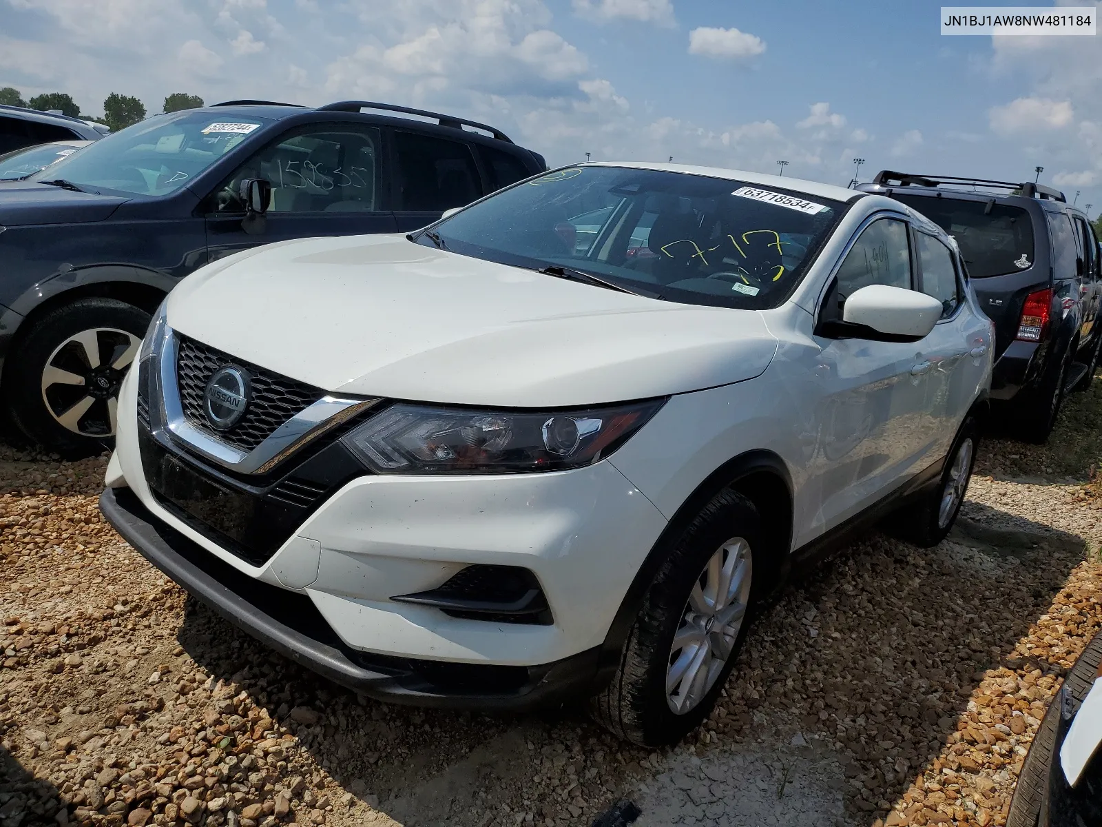 2022 Nissan Rogue Sport S VIN: JN1BJ1AW8NW481184 Lot: 63718534