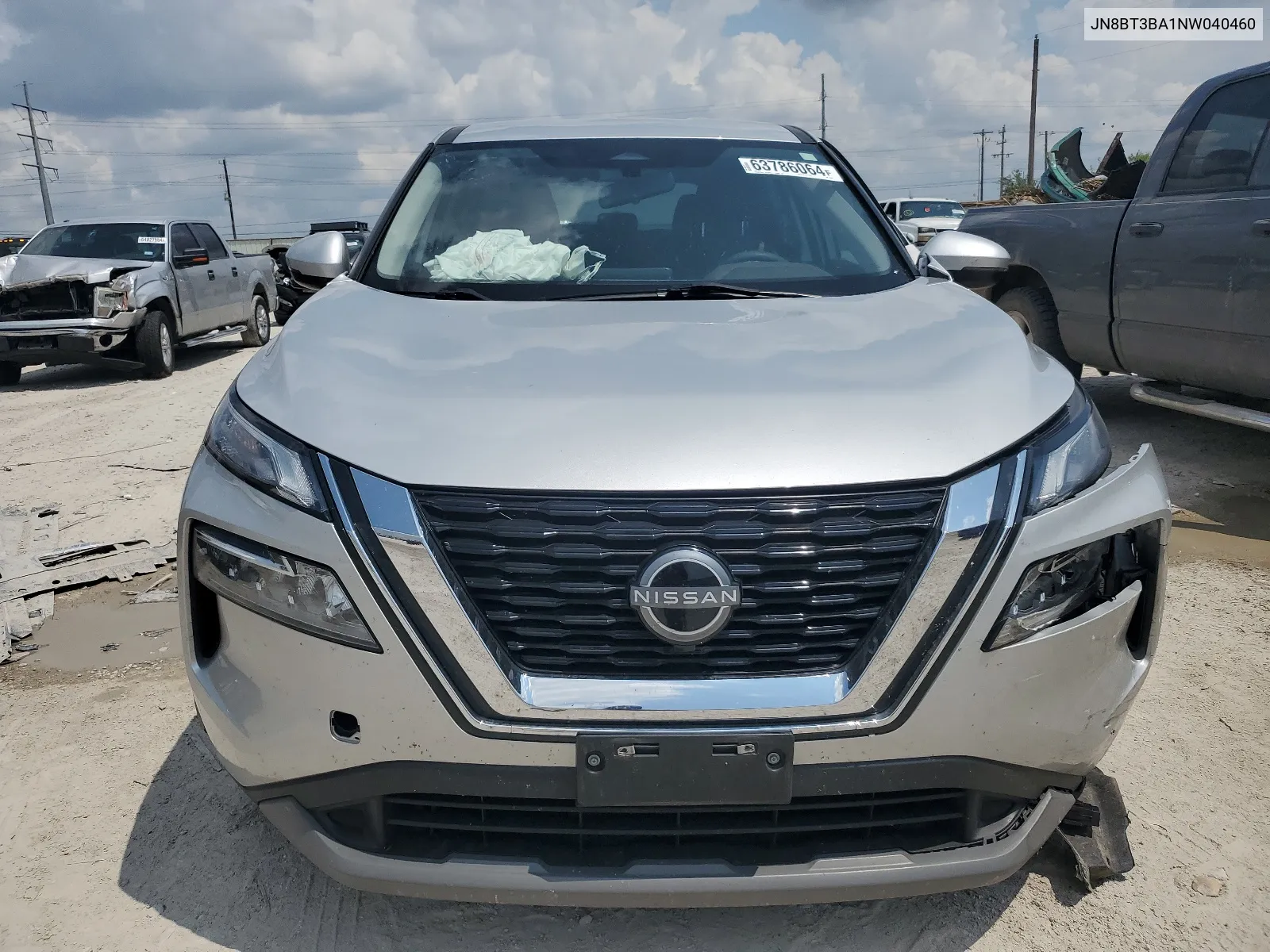 2022 Nissan Rogue Sv VIN: JN8BT3BA1NW040460 Lot: 63786064