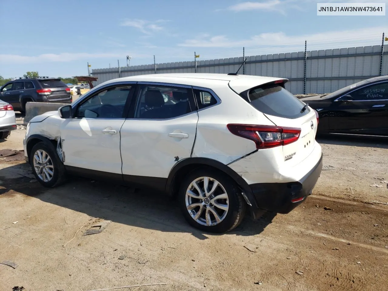 2022 Nissan Rogue Sport S VIN: JN1BJ1AW3NW473641 Lot: 65416994