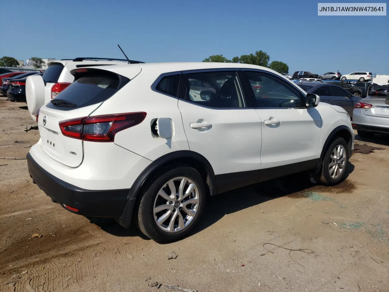 2022 Nissan Rogue Sport S VIN: JN1BJ1AW3NW473641 Lot: 65416994