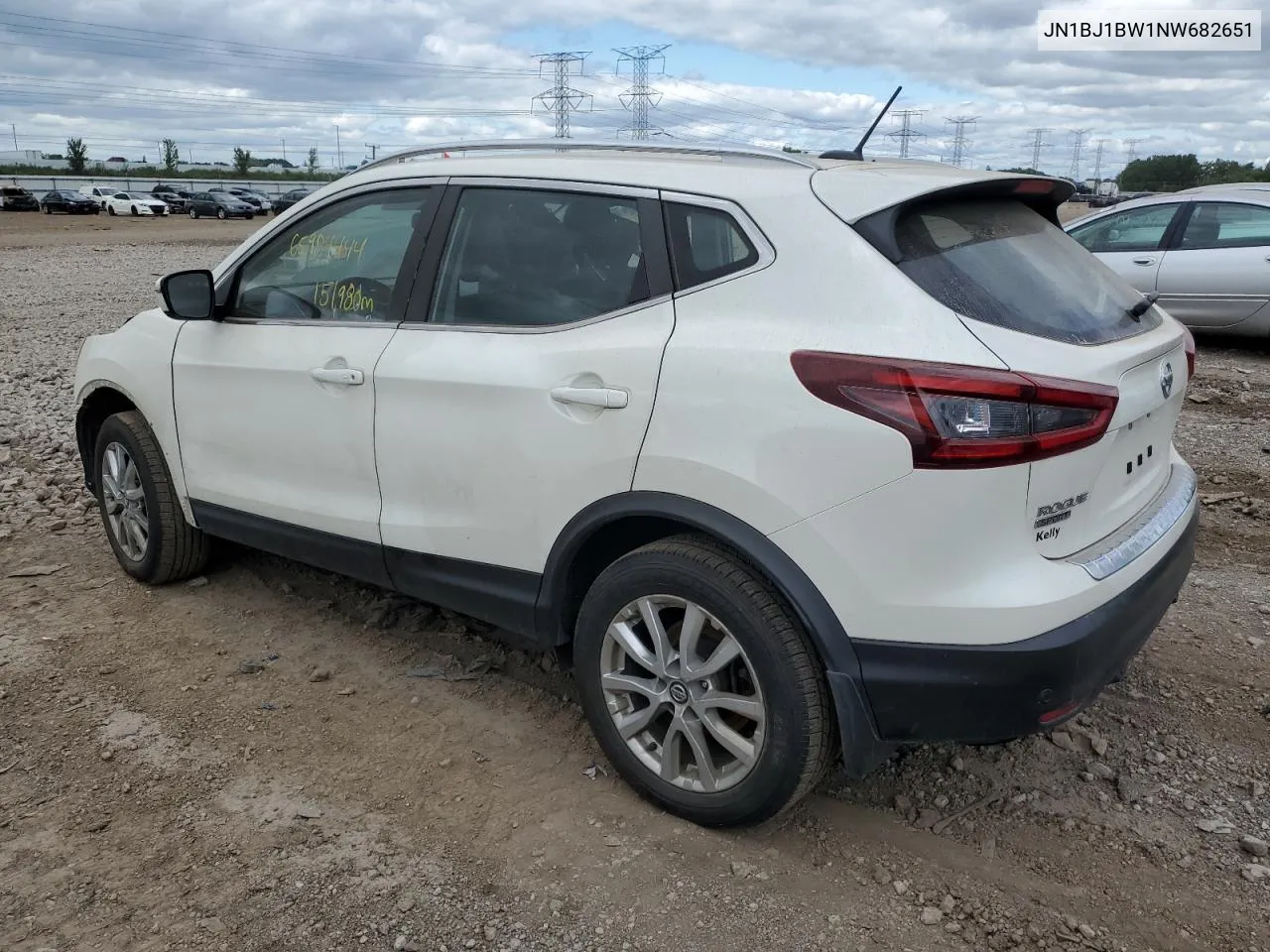 JN1BJ1BW1NW682651 2022 Nissan Rogue Sport Sv