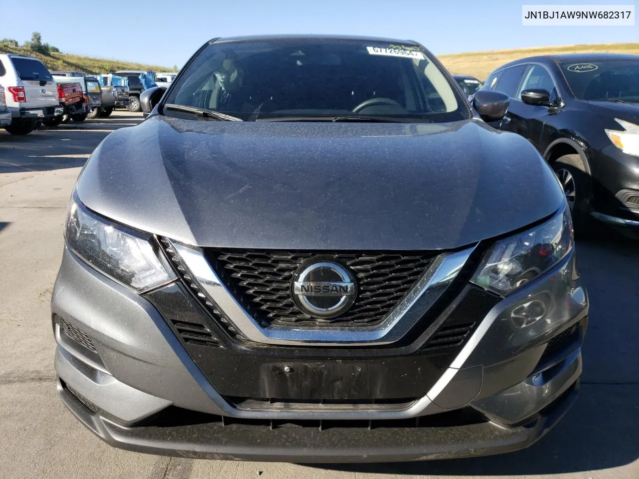 2022 Nissan Rogue Sport S VIN: JN1BJ1AW9NW682317 Lot: 67726964