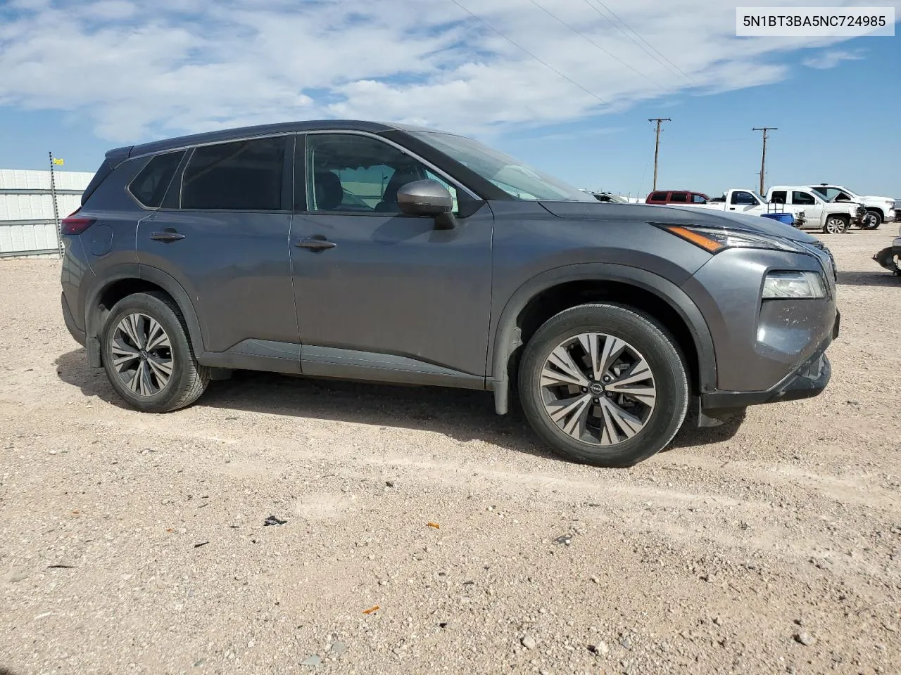 5N1BT3BA5NC724985 2022 Nissan Rogue Sv