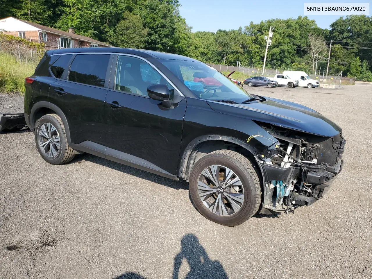 5N1BT3BA0NC679020 2022 Nissan Rogue Sv