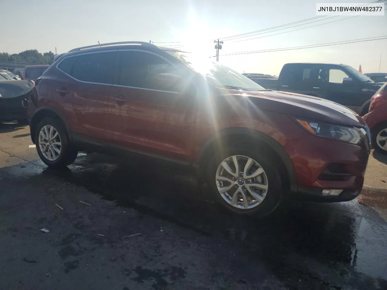 2022 Nissan Rogue Sport Sv VIN: JN1BJ1BW4NW482377 Lot: 68855844