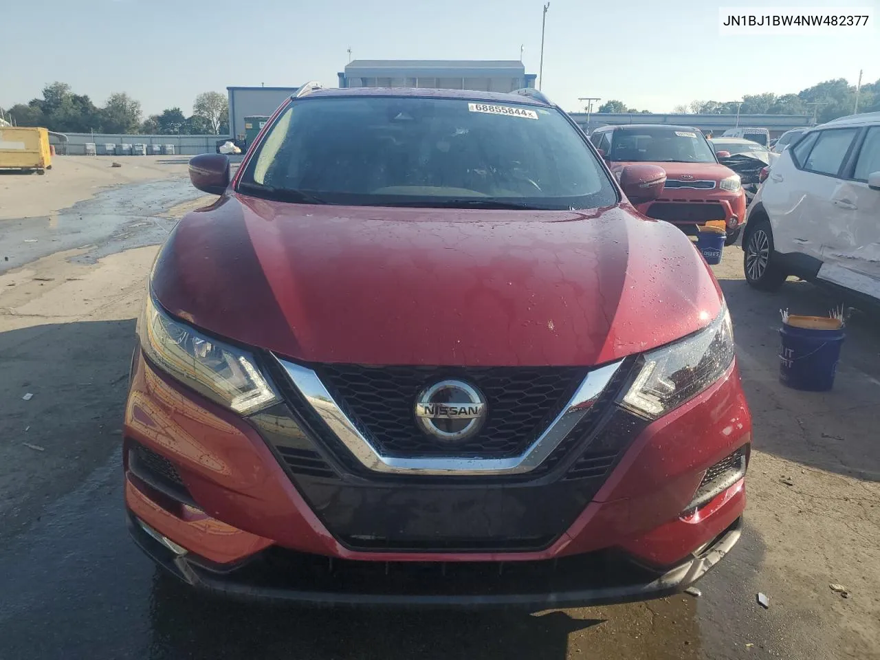 2022 Nissan Rogue Sport Sv VIN: JN1BJ1BW4NW482377 Lot: 68855844