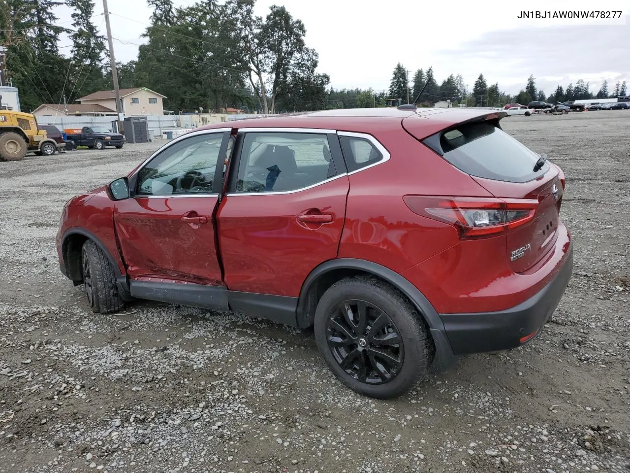 2022 Nissan Rogue Sport S VIN: JN1BJ1AW0NW478277 Lot: 68935404