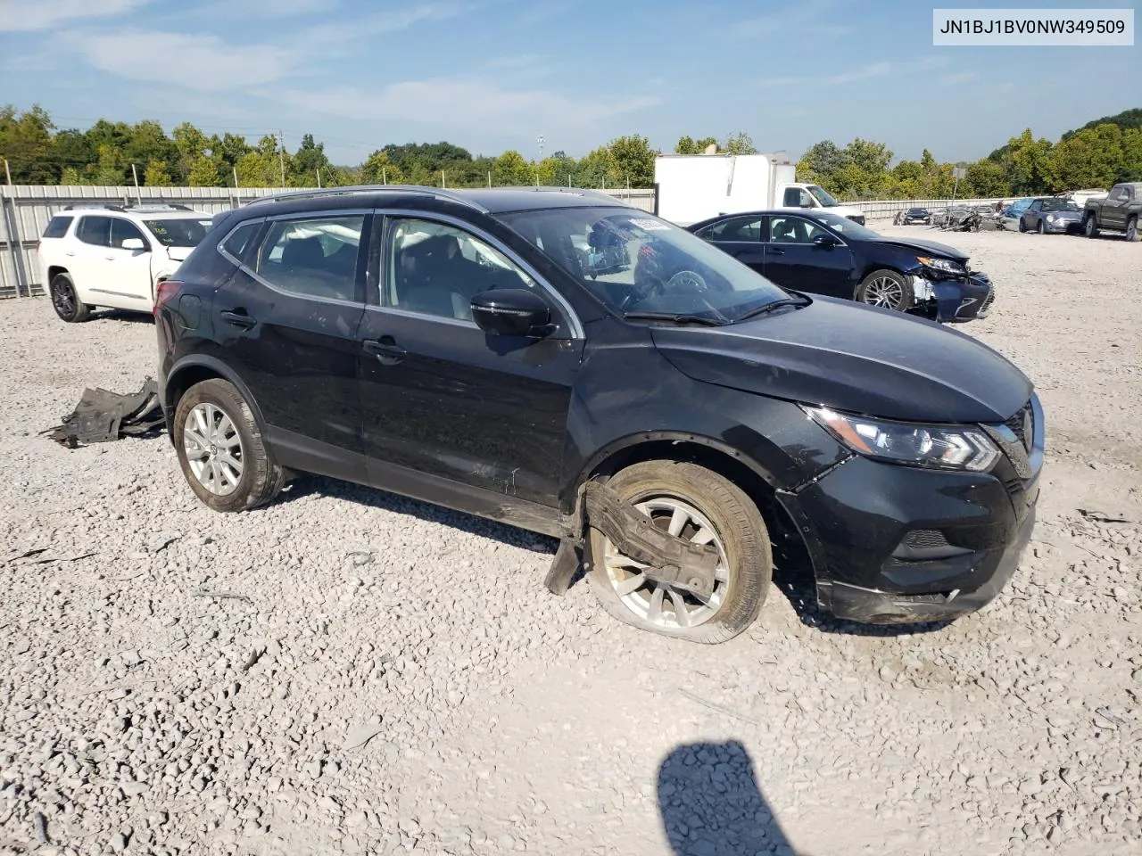 JN1BJ1BV0NW349509 2022 Nissan Rogue Sport Sv