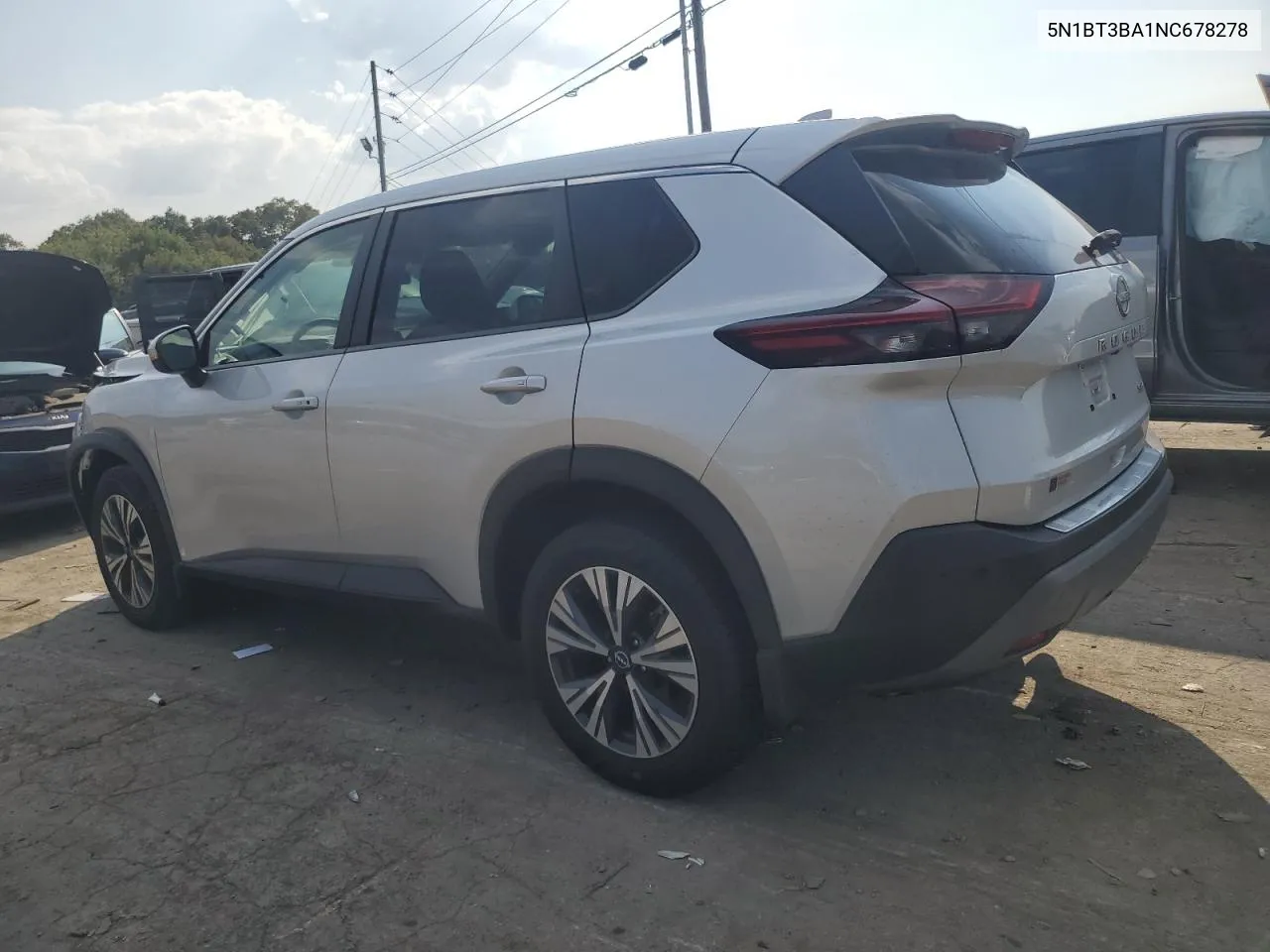 5N1BT3BA1NC678278 2022 Nissan Rogue Sv