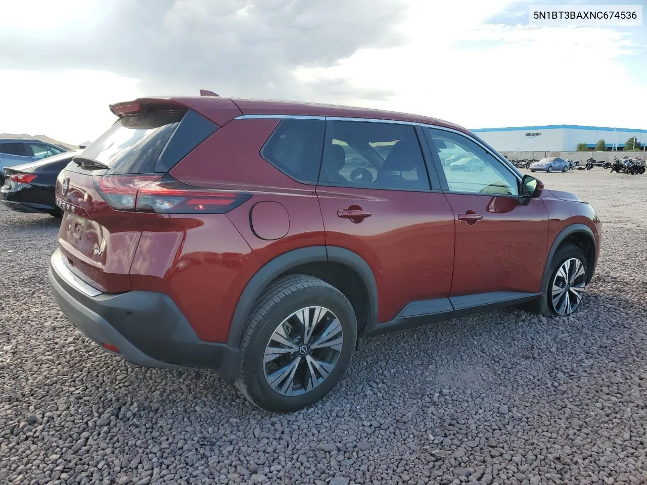 5N1BT3BAXNC674536 2022 Nissan Rogue Sv