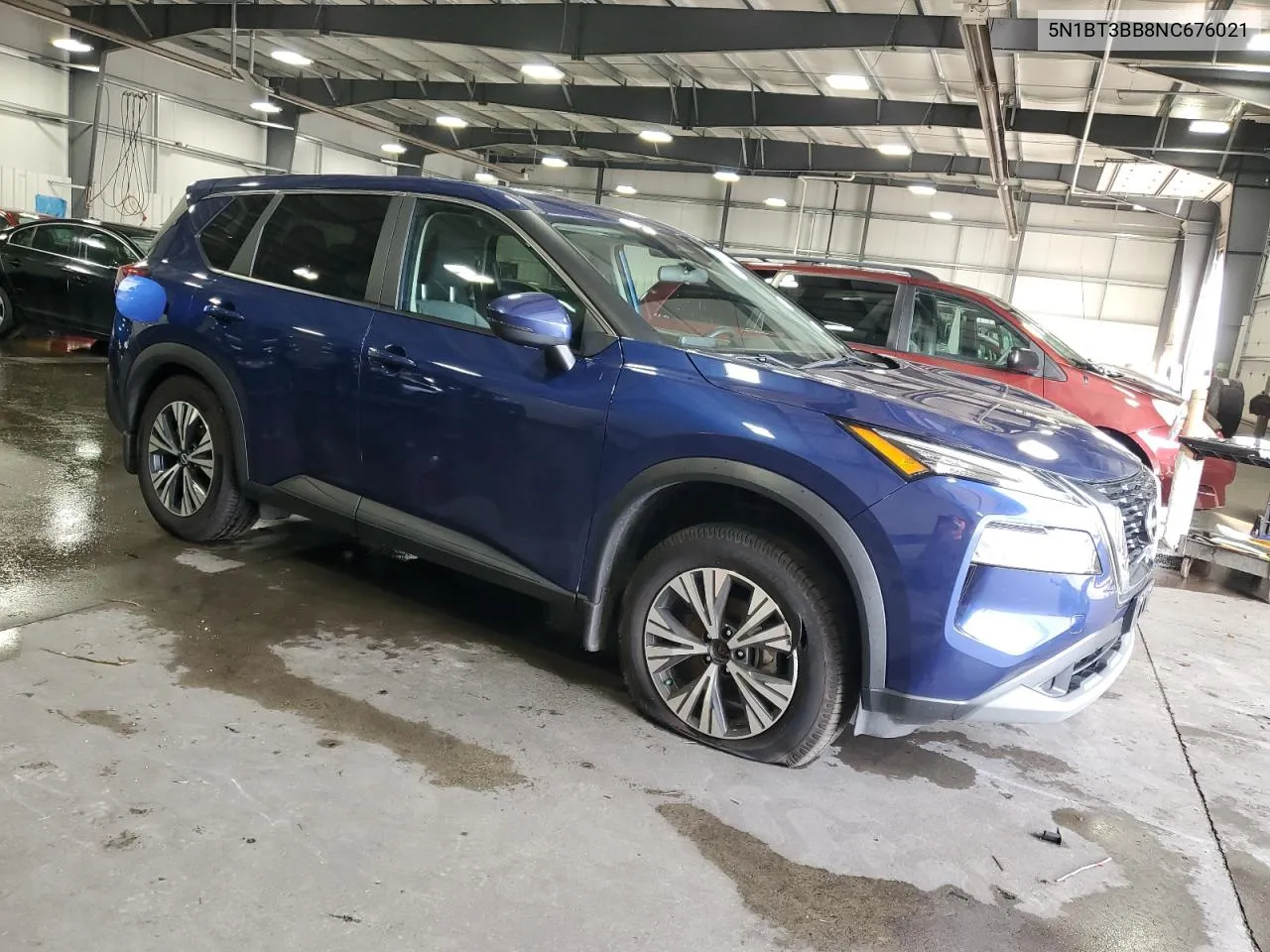 5N1BT3BB8NC676021 2022 Nissan Rogue Sv