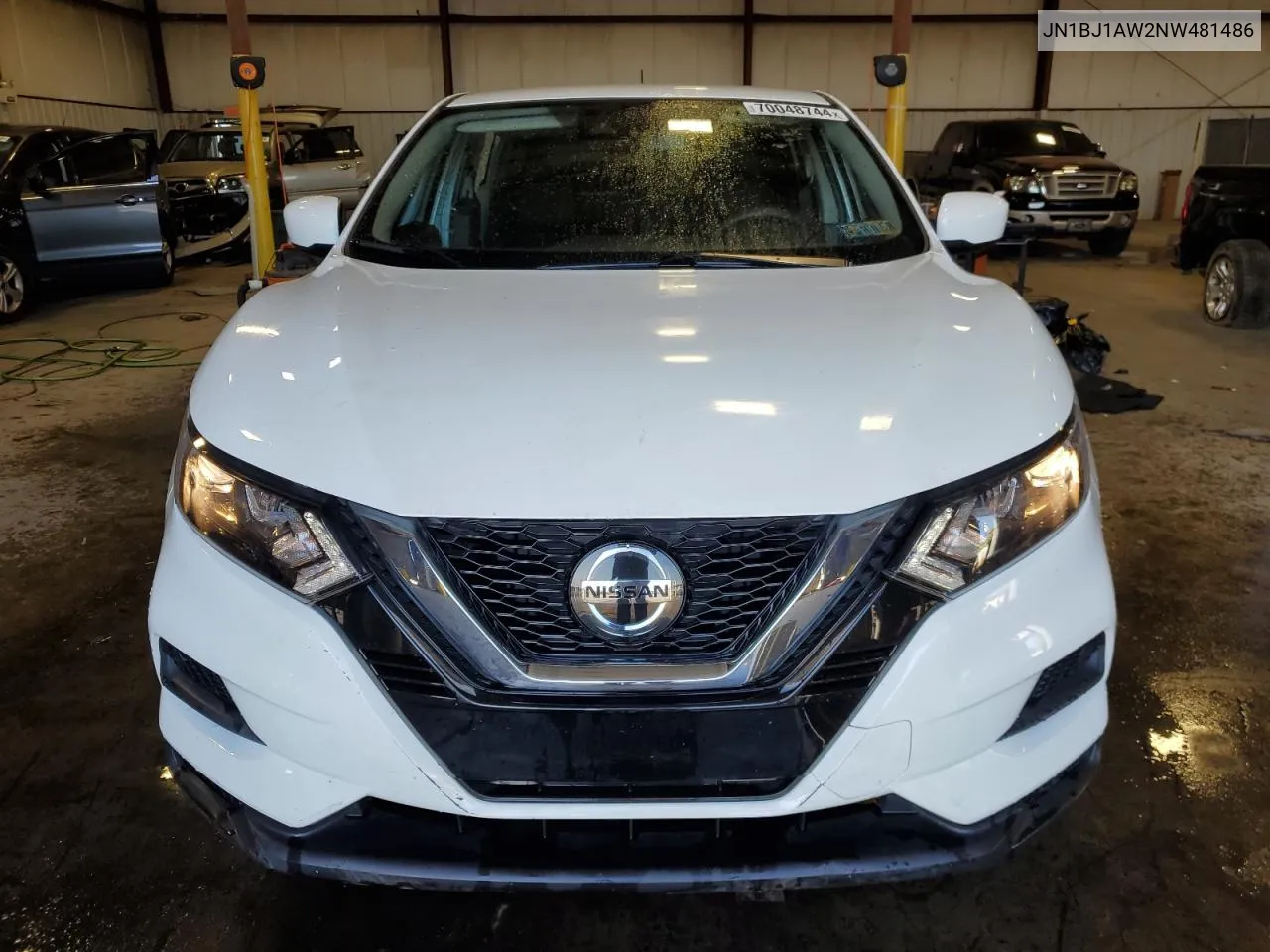 2022 Nissan Rogue Sport S VIN: JN1BJ1AW2NW481486 Lot: 70048744