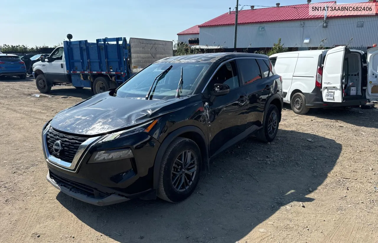 5N1AT3AA8NC682406 2022 Nissan Rogue S