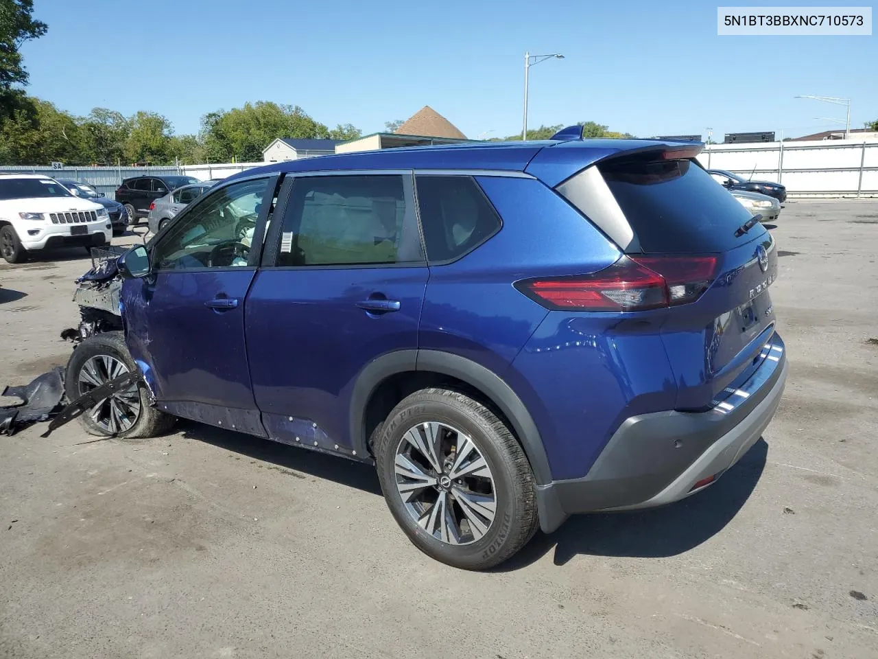 2022 Nissan Rogue Sv VIN: 5N1BT3BBXNC710573 Lot: 70477644