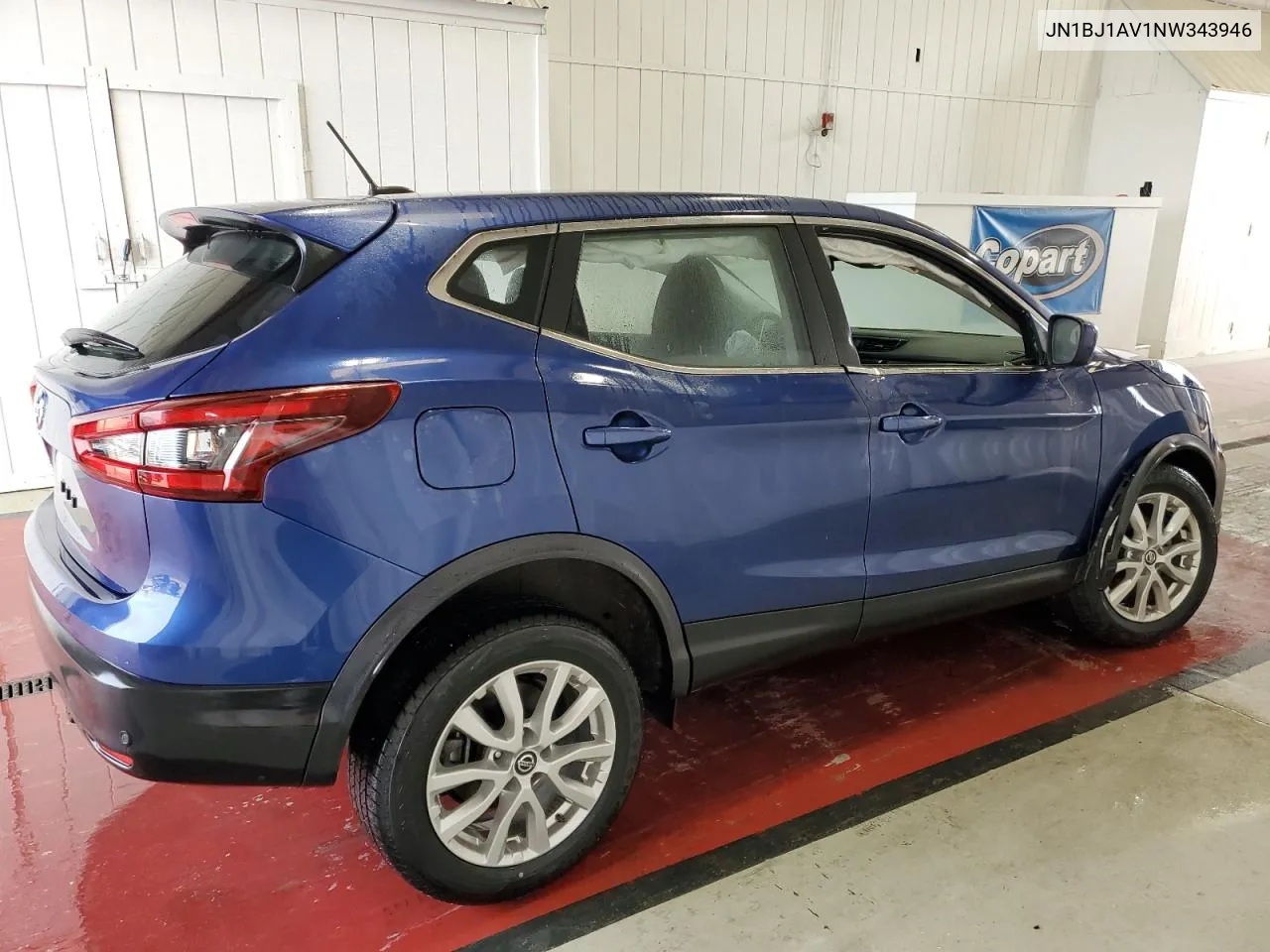 2022 Nissan Rogue Sport S VIN: JN1BJ1AV1NW343946 Lot: 70688204