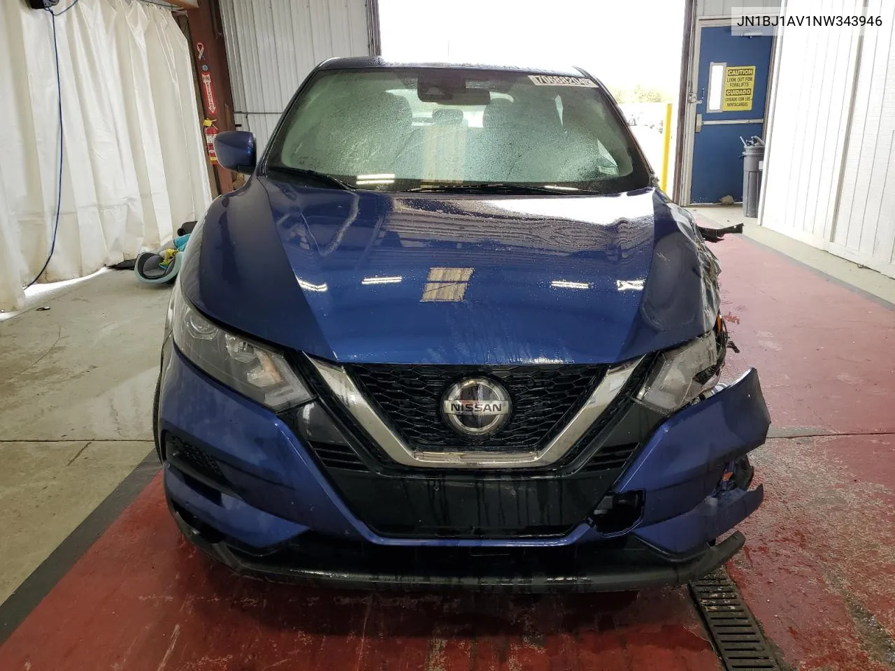 2022 Nissan Rogue Sport S VIN: JN1BJ1AV1NW343946 Lot: 70688204