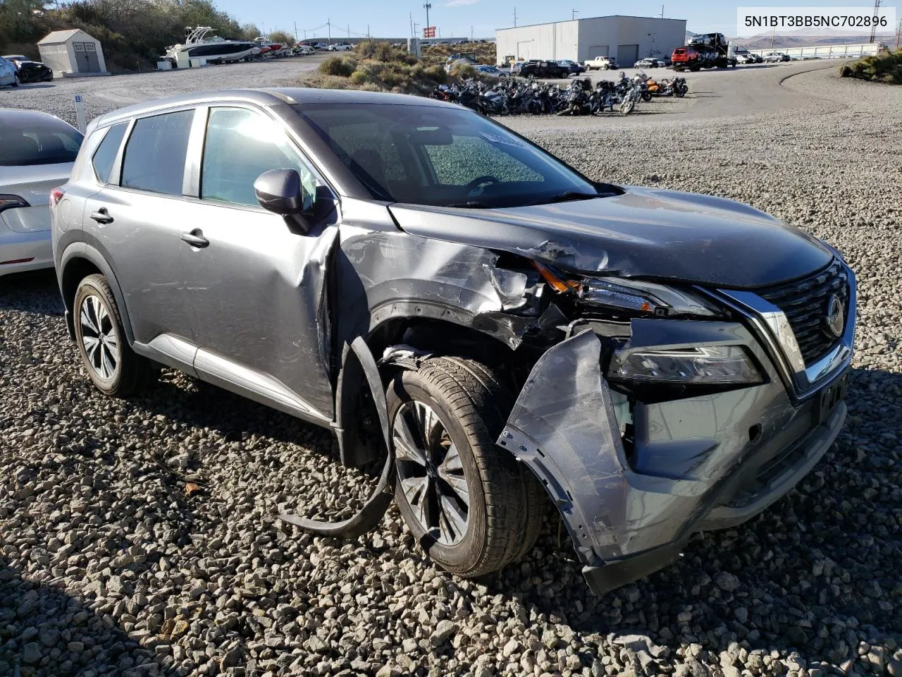 5N1BT3BB5NC702896 2022 Nissan Rogue Sv