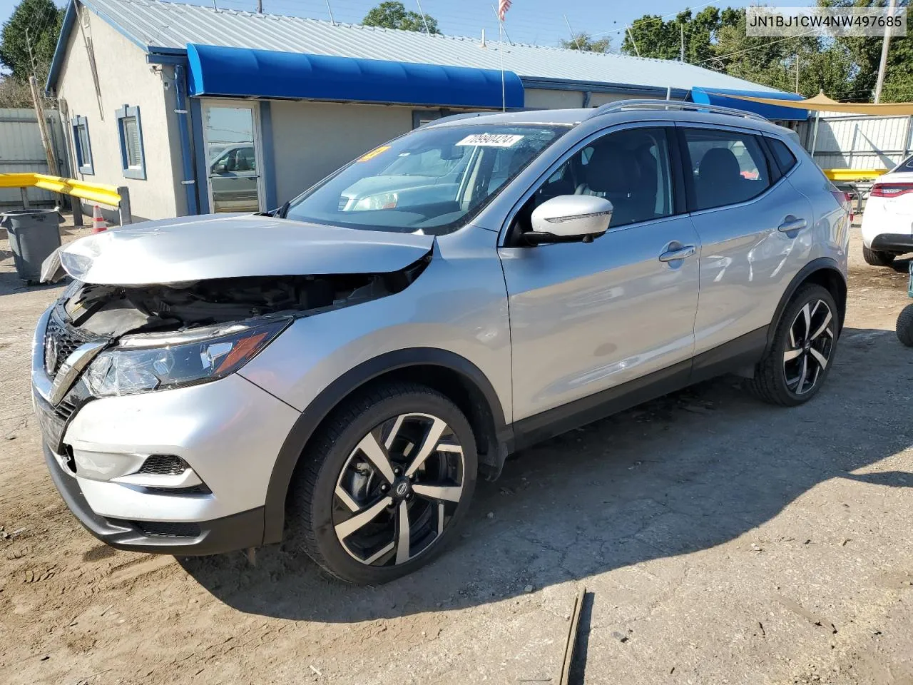 2022 Nissan Rogue Sport Sl VIN: JN1BJ1CW4NW497685 Lot: 70990424