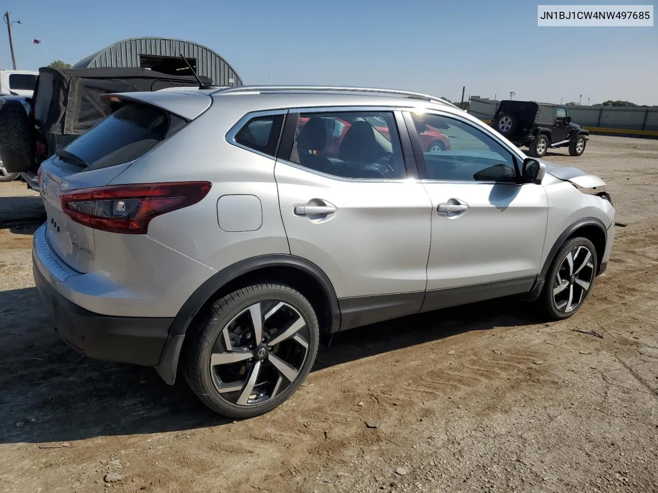 2022 Nissan Rogue Sport Sl VIN: JN1BJ1CW4NW497685 Lot: 70990424