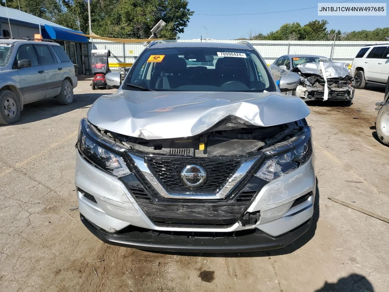 JN1BJ1CW4NW497685 2022 Nissan Rogue Sport Sl