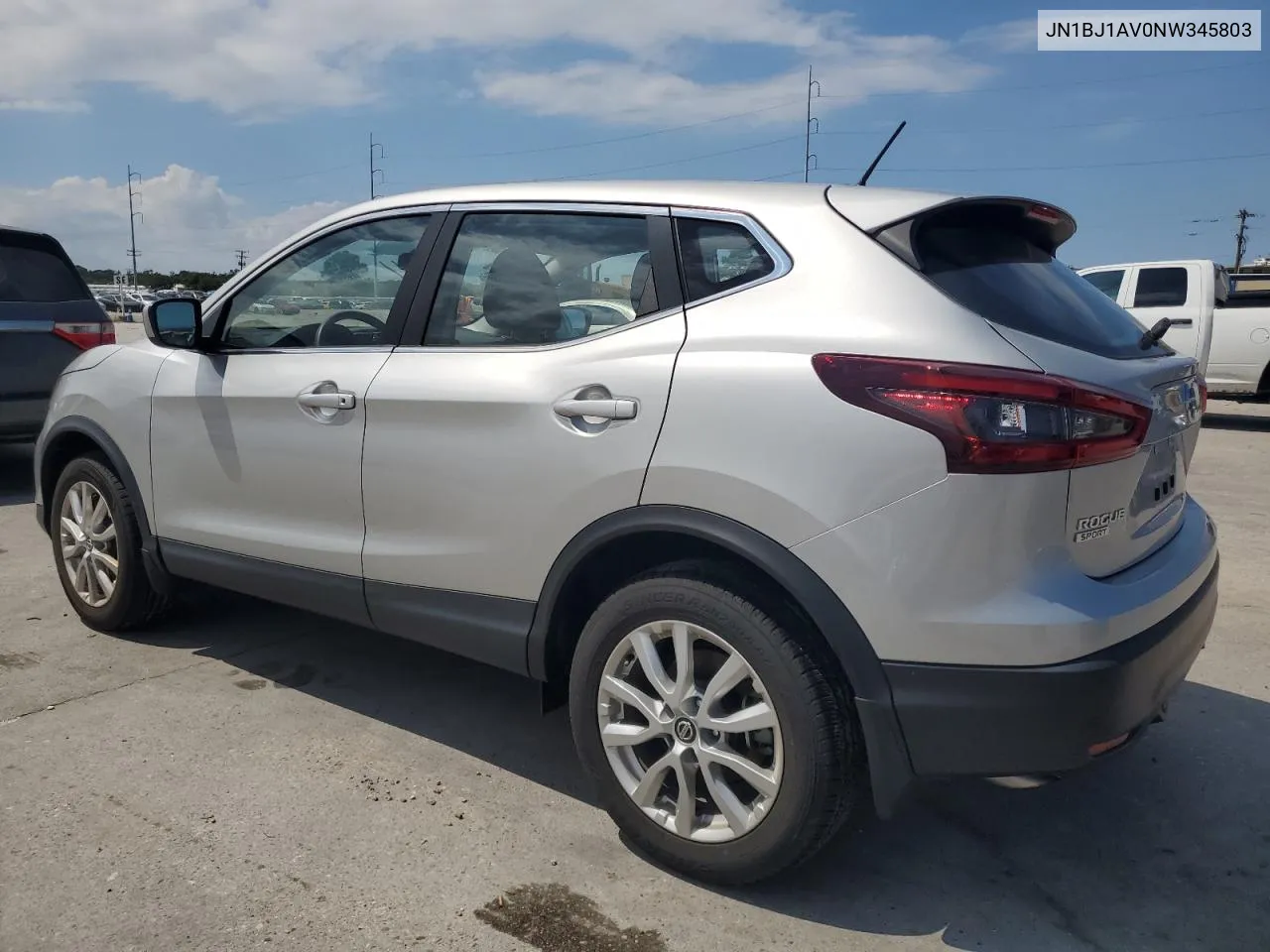 2022 Nissan Rogue Sport S VIN: JN1BJ1AV0NW345803 Lot: 71876764