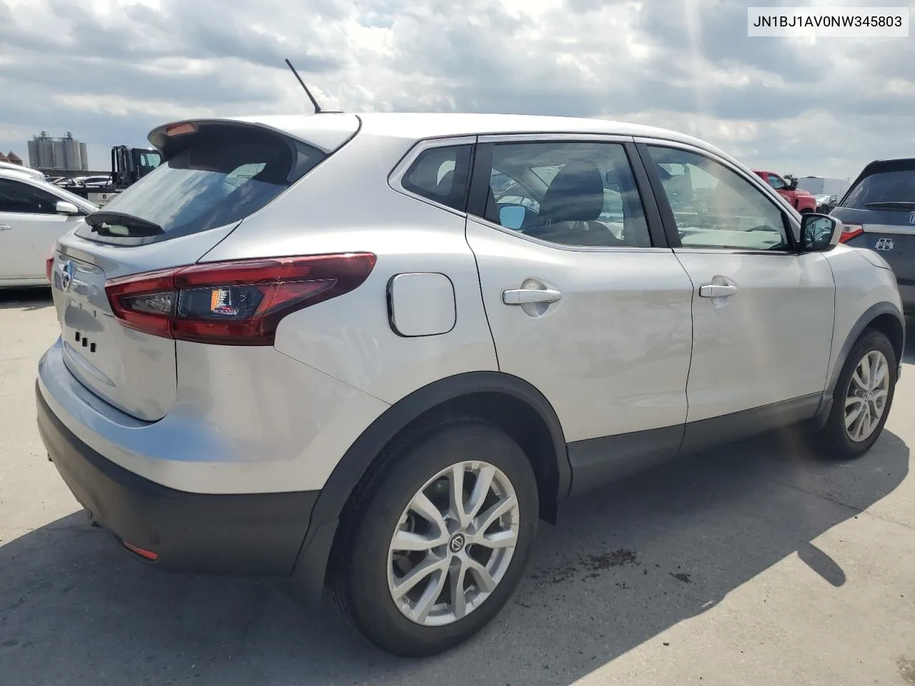 2022 Nissan Rogue Sport S VIN: JN1BJ1AV0NW345803 Lot: 71876764