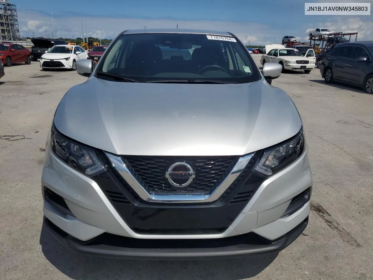 JN1BJ1AV0NW345803 2022 Nissan Rogue Sport S