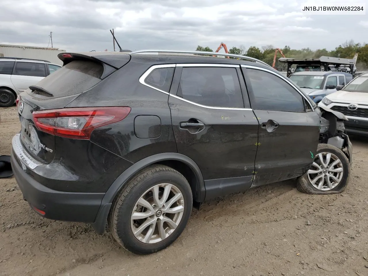 2022 Nissan Rogue Sport Sv VIN: JN1BJ1BW0NW682284 Lot: 72120424