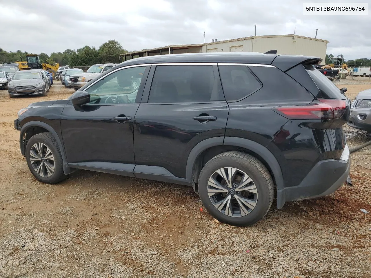 2022 Nissan Rogue Sv VIN: 5N1BT3BA9NC696754 Lot: 72435444