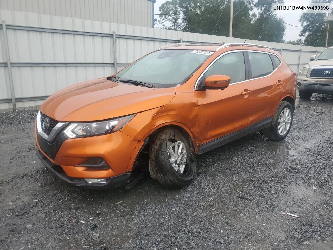 JN1BJ1BW4NW489698 2022 Nissan Rogue Sport Sv