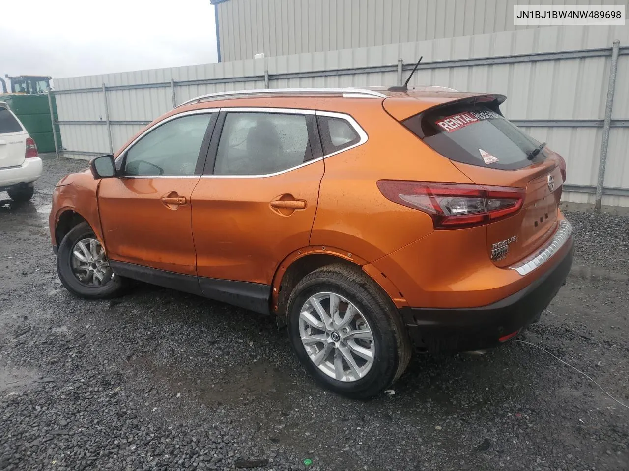 JN1BJ1BW4NW489698 2022 Nissan Rogue Sport Sv