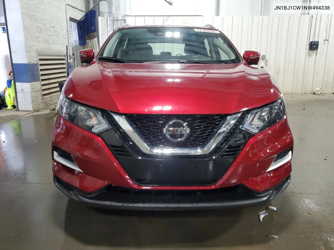 2022 Nissan Rogue Sport Sl VIN: JN1BJ1CW1NW494338 Lot: 72703844