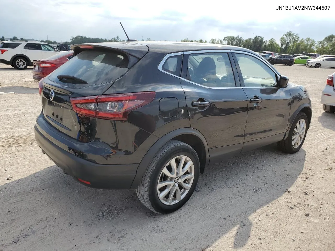 2022 Nissan Rogue Sport S VIN: JN1BJ1AV2NW344507 Lot: 72778594