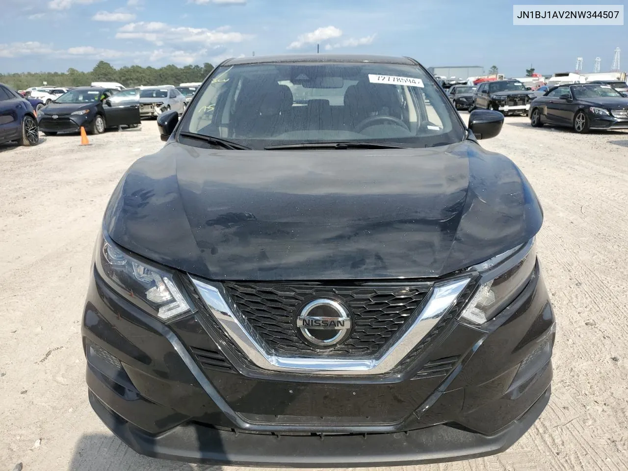 2022 Nissan Rogue Sport S VIN: JN1BJ1AV2NW344507 Lot: 72778594