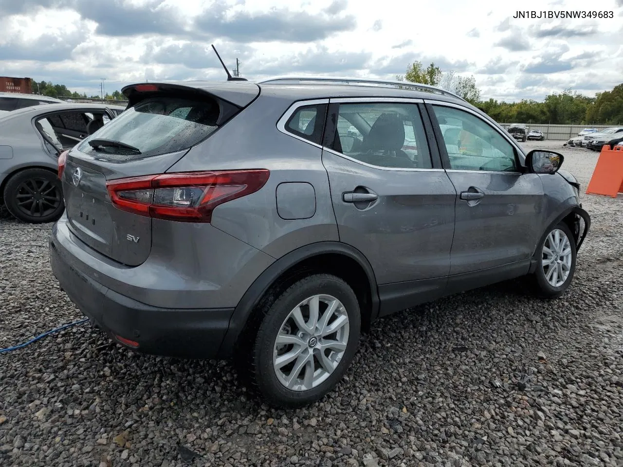 JN1BJ1BV5NW349683 2022 Nissan Rogue Sport Sv